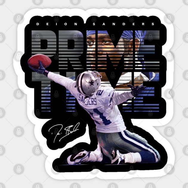 Deion Sanders Cowboys Sticker by Juantamad